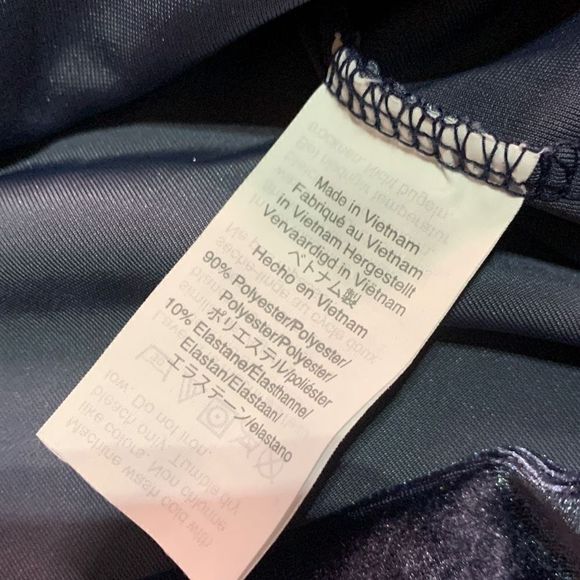 Madewell‎ blue velvet dress. Balloon sleeve babydoll dress. Work party - Picture 4 of 7